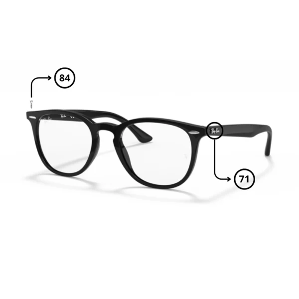 Peças de reposição Ray-Ban 7159 Originais