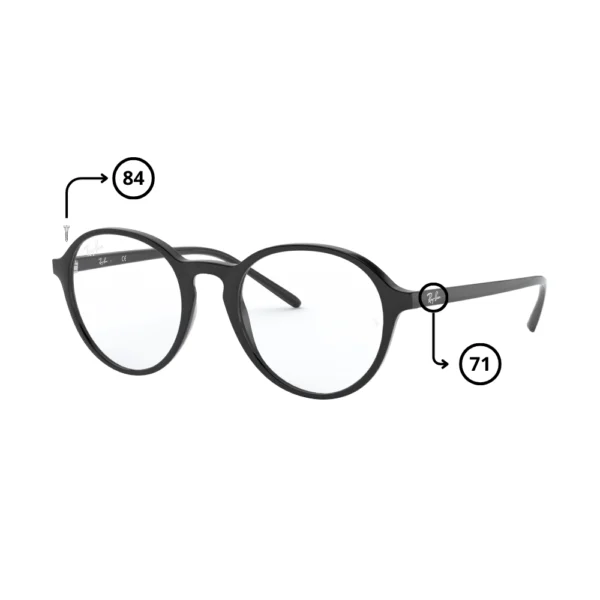 Peças de reposição Ray-Ban 7173 Originais
