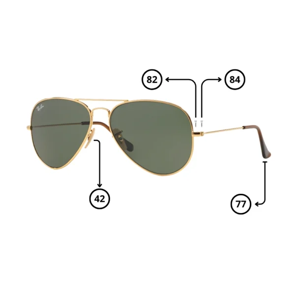 Peças de reposição Ray-Ban 8041