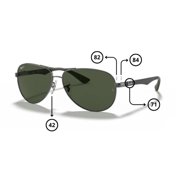 Peças de reposição Ray-Ban 8313
