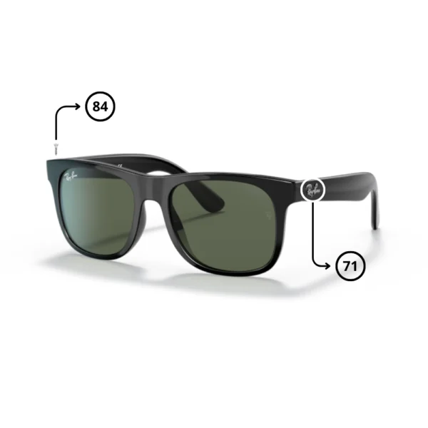 Peças de reposição Ray-Ban Junior 9069S Originais