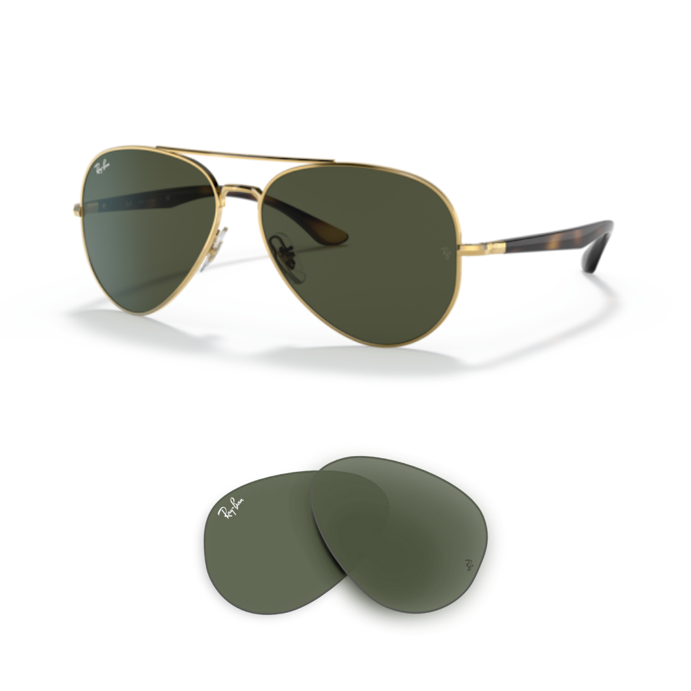 Lentes de reposição Ray-Ban 3675 Originais