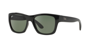 Lentes originais Ray-Ban RB4194, cor G15 · Verde clássico · plástico