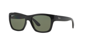 Lentes originais Ray-Ban RB4194, cor 9A · Verde polarizado · plástico