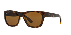 Lentes originais Ray-Ban RB4194, cor 83 · Polarizado castanho · plástico