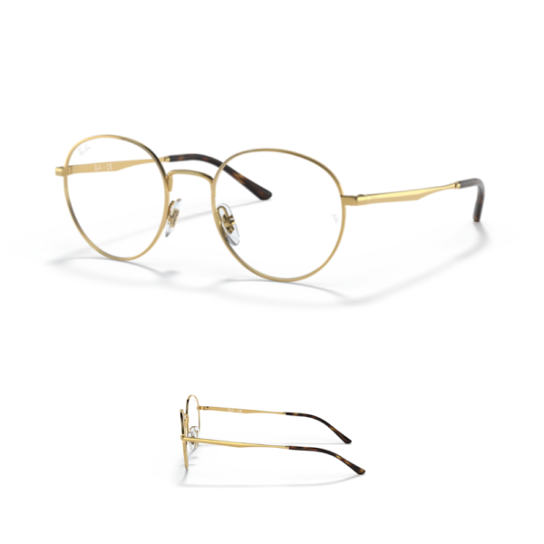 Hastes Ray-Ban 3681V visão Originais