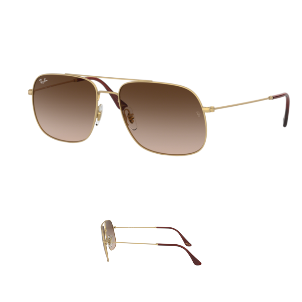 Hastes Ray-Ban 3595 ANDREA Originais