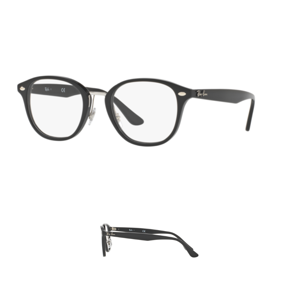 Hastes Ray-Ban 5355 visão Originais