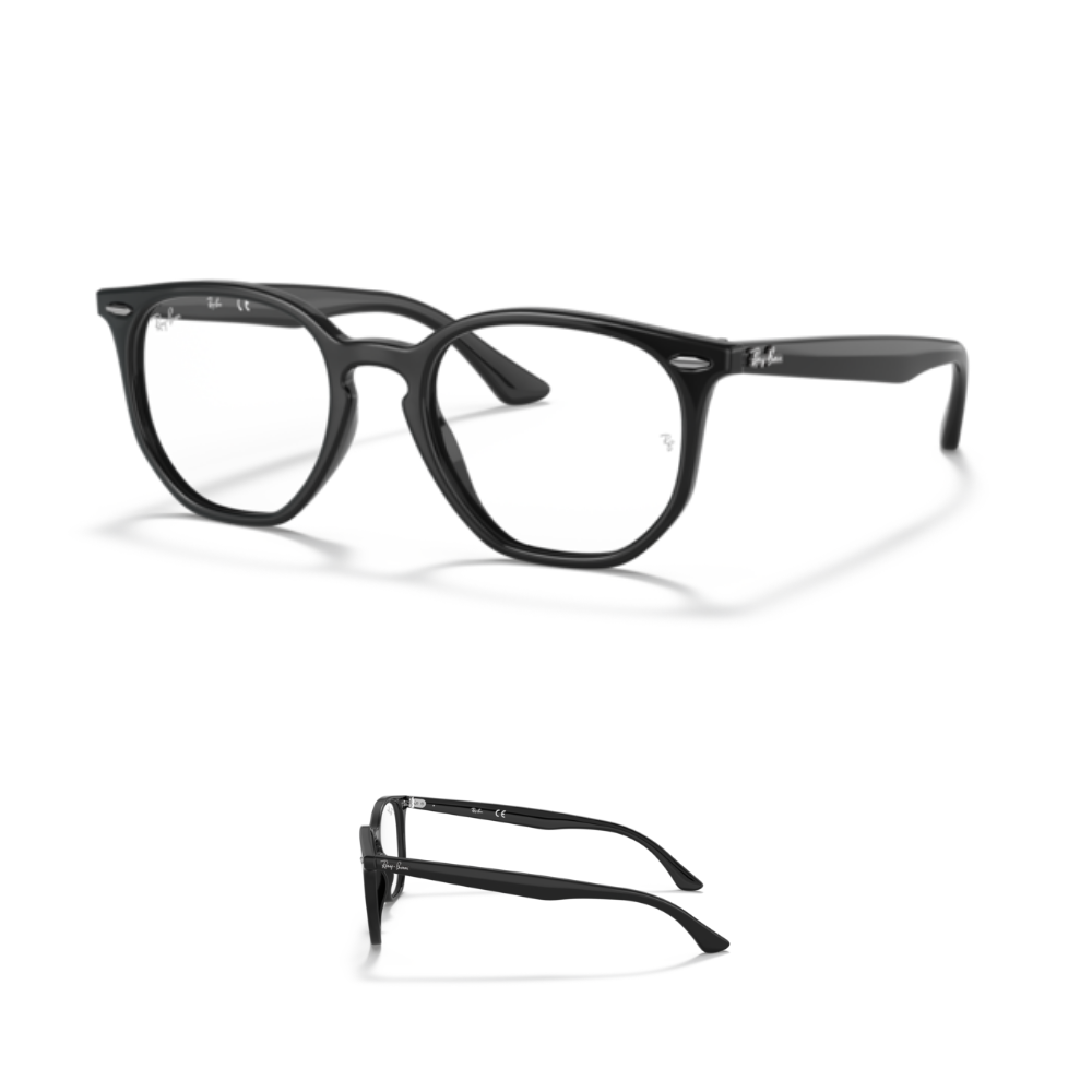 Hastes Ray-Ban 7151 visão Originais