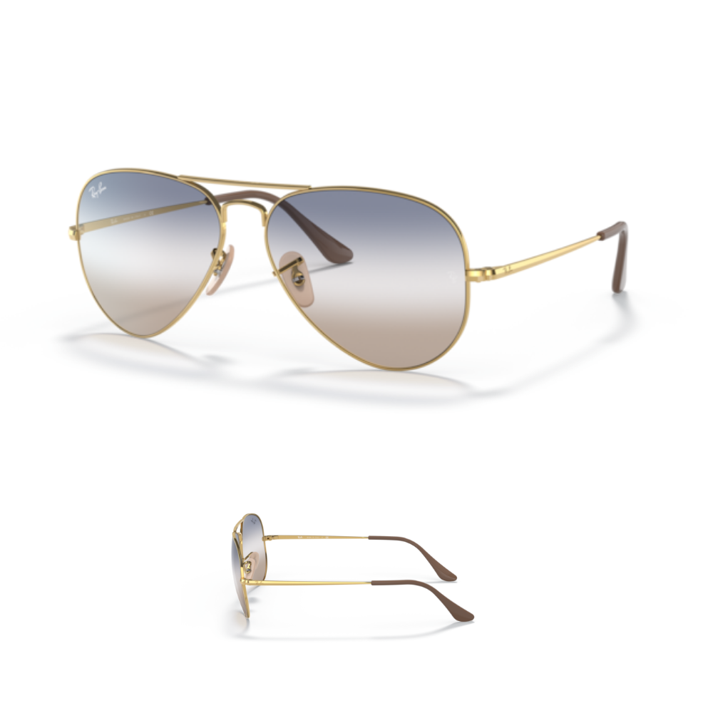 Hastes Ray-Ban 3689 AVIATOR METAL II originais