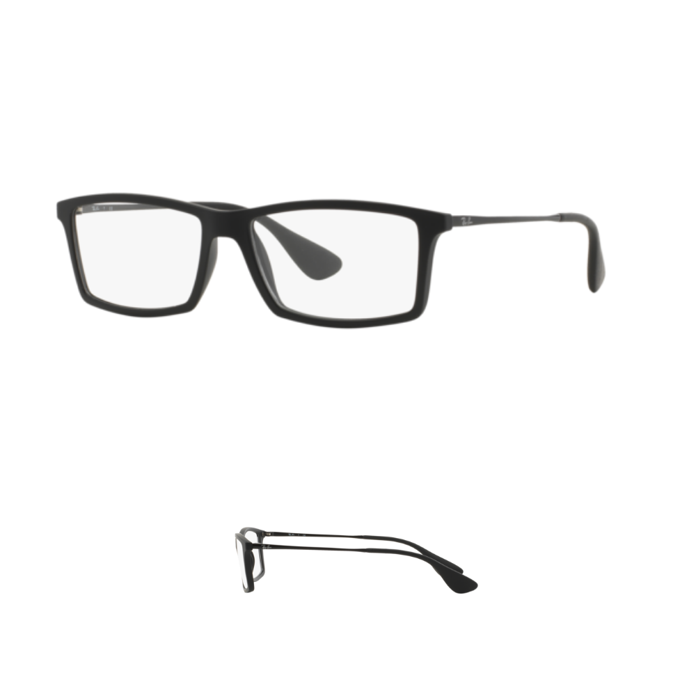 Hastes Ray-Ban 7021 visão Originais