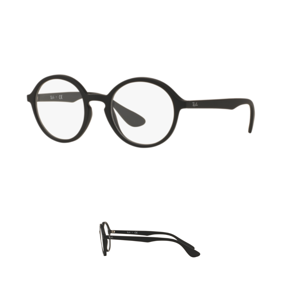 Hastes Ray-Ban 7075 visão Originais