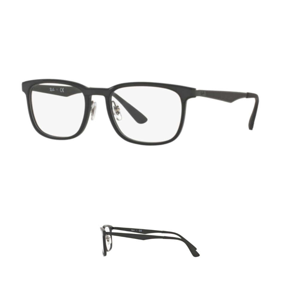 Hastes Ray-Ban 7163 visão Originais