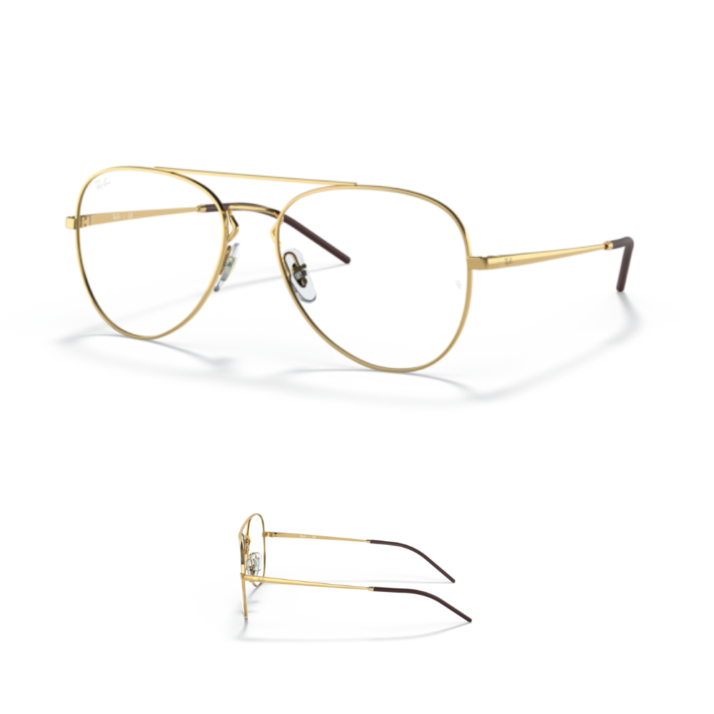 Hastes Ray-Ban 6413 visão Originais