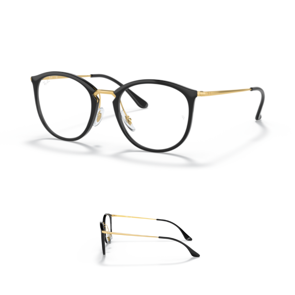 Hastes Ray-Ban 7140 visão Originais