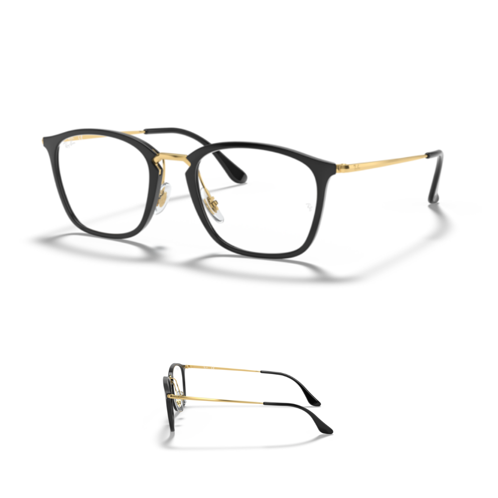 Hastes Ray-Ban 7164 visão Originais
