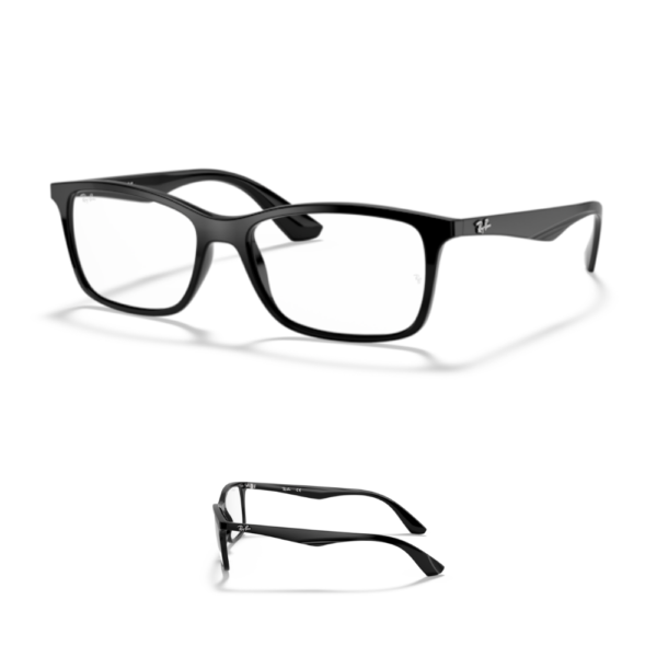 Hastes Ray-Ban 7047 visão Originais