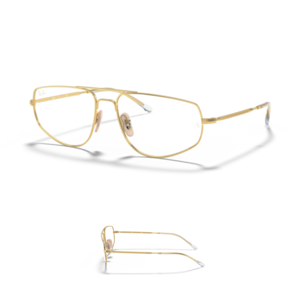 Hastes Ray-Ban 6455 visão Originais