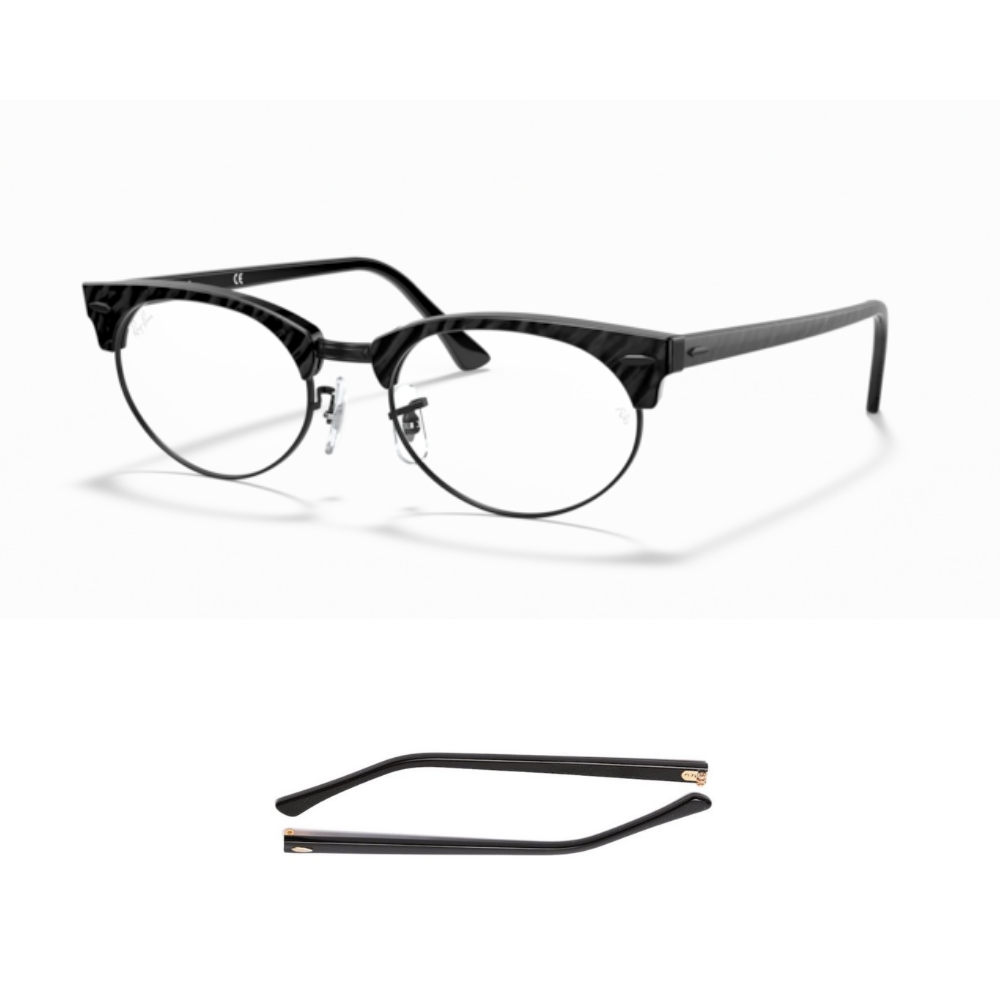 Hastes Compatíveis com Ray-Ban 3946 Clubmaster Oval
