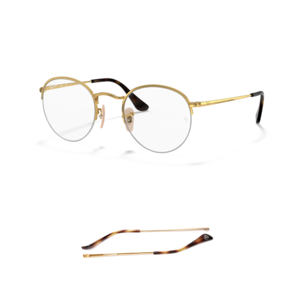 Hastes Compatíveis com Ray-Ban 3947V ROUND GAZE