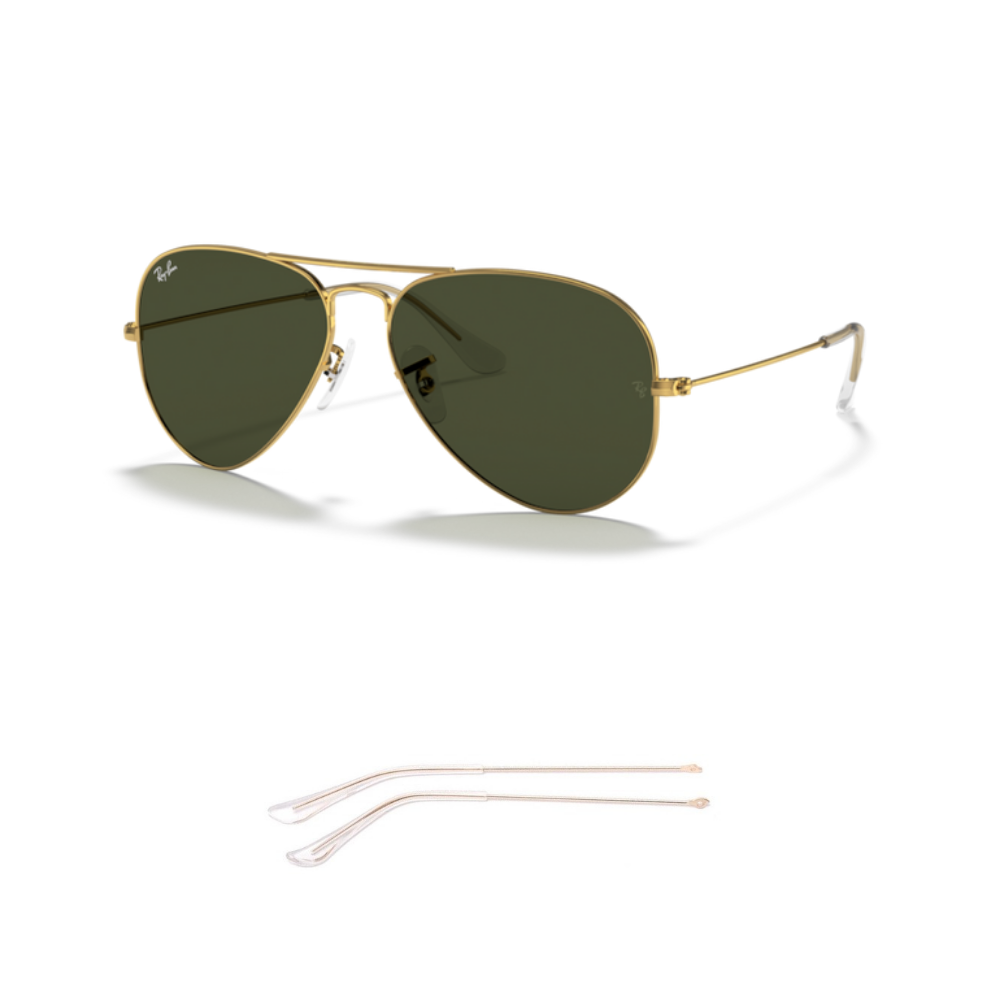 Hastes Compatíveis com Ray-Ban 3025 Aviator