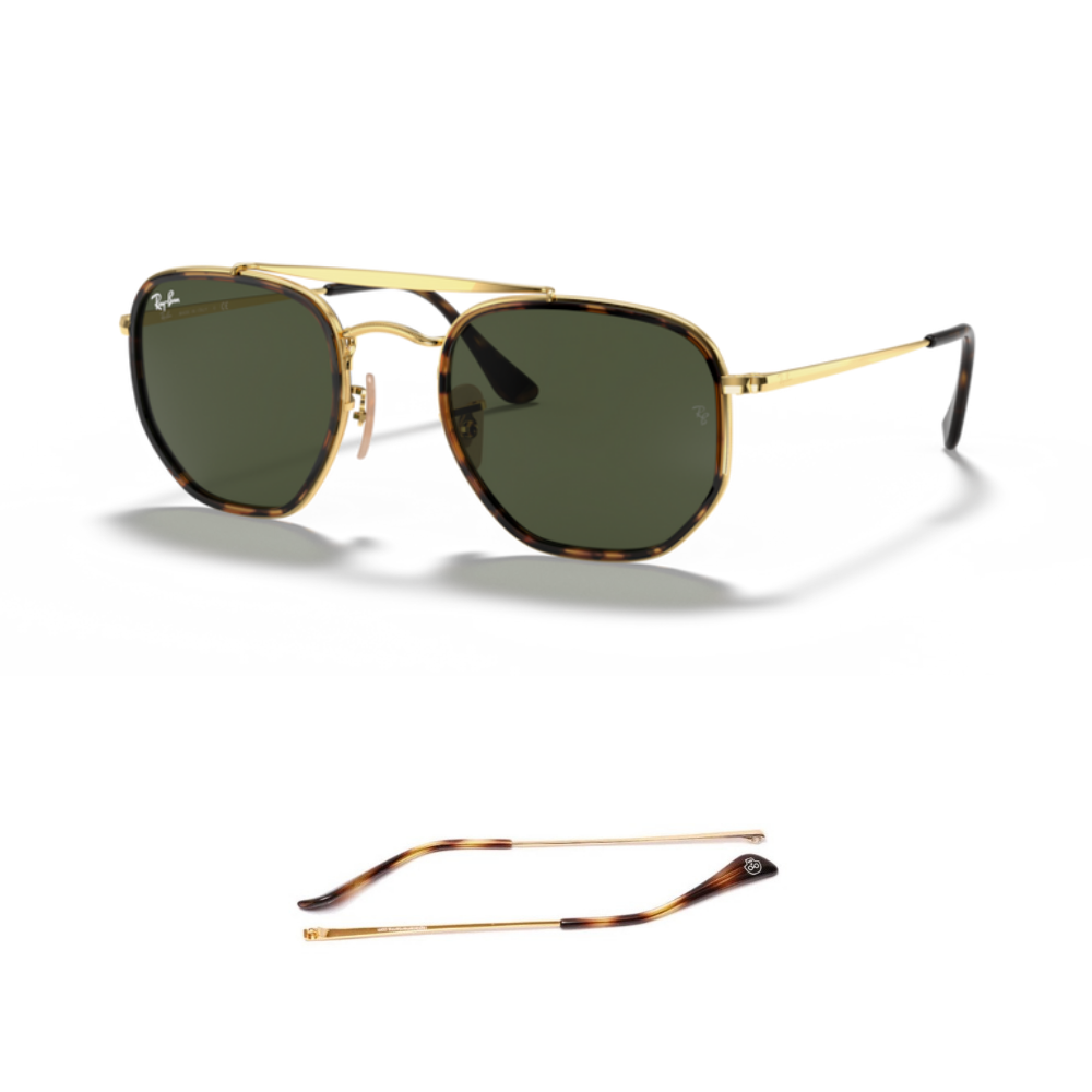 Hastes Compatíveis com Ray-Ban 3648M THE MARSHAL II