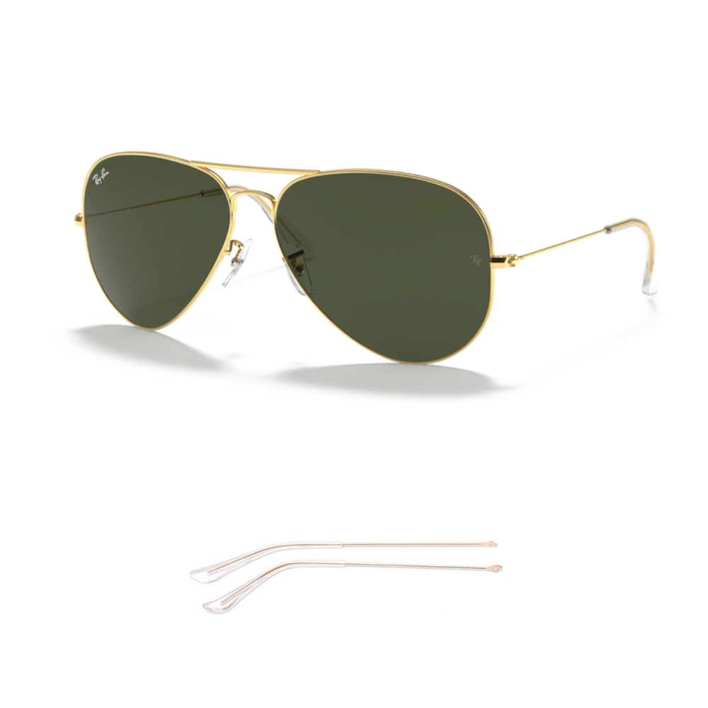 Hastes Compatíveis com Ray-Ban 3026 AVIATOR LARGE METAL II