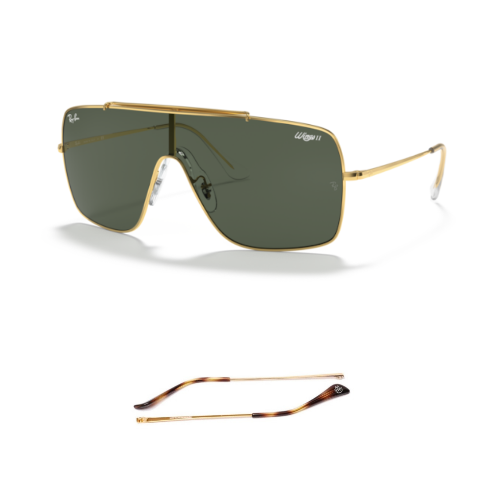 Hastes Compatíveis com Ray-Ban 3697 WINGS II