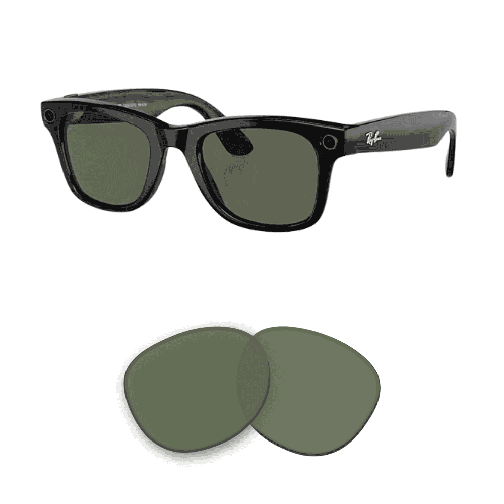 Lentes compatíveis para óculos Meta Wayfarer