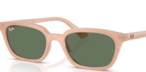 Lentes originais Ray-Ban RB4456 Zaya, cor 82 · Verde escuro · plástico