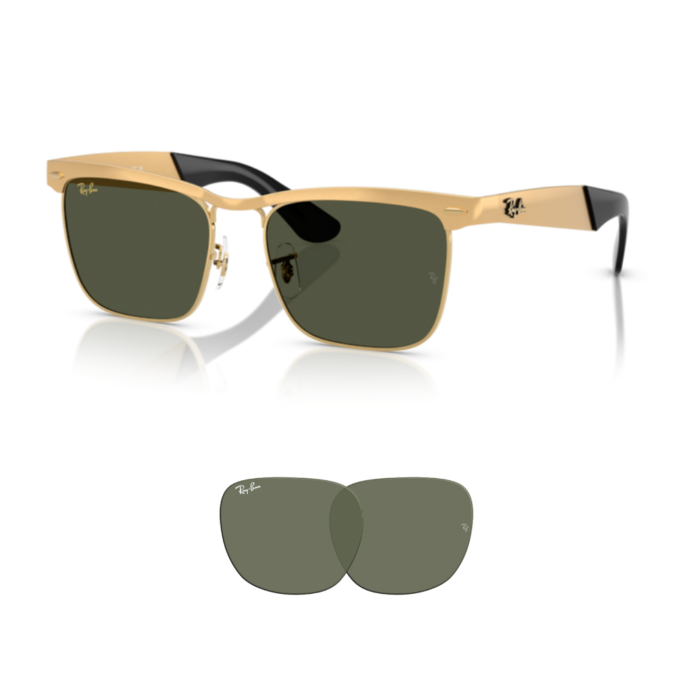 Lentes de reposição Ray-Ban 3875 WAYFARER DELUXE Originais