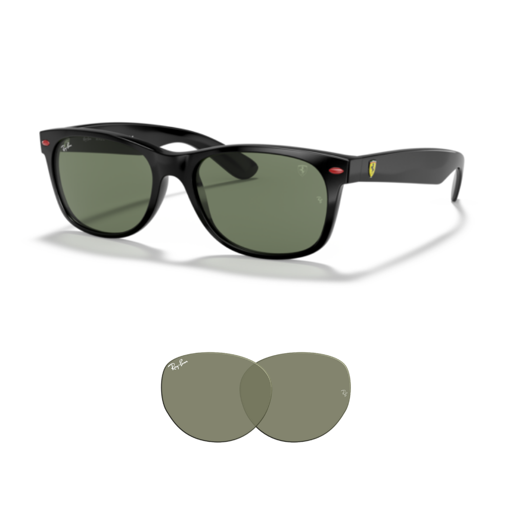 Lentes de reposição Ray-Ban 2132M NEW WAYFARER Originais