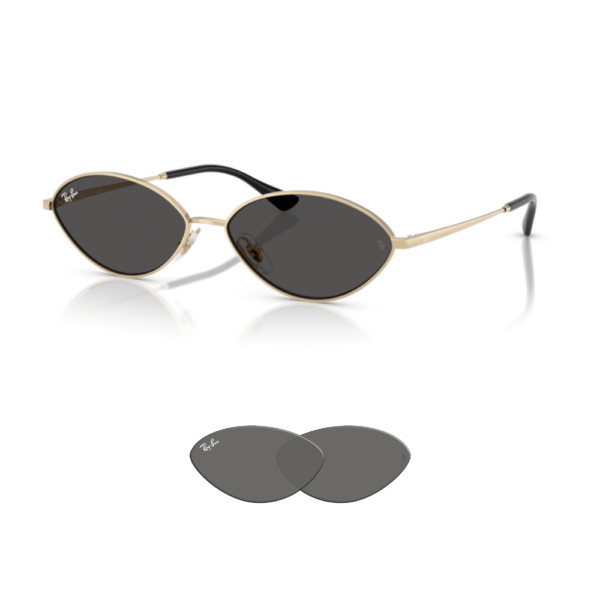 Lentes de reposição originais Ray-Ban RB3757