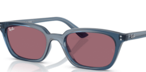 Lentes originais Ray-Ban RB4456 Zaya, cor 1A · Violeta · plástico