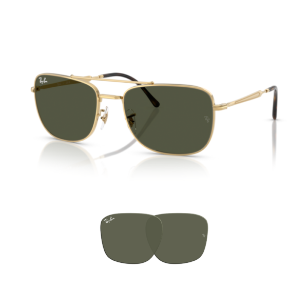 Lentes de reposição originais Ray-Ban RB3755