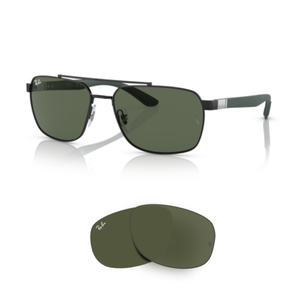 Lentes de reposição originais Ray-Ban RB3701
