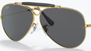 Lentes originais Ray-Ban RB3138 Shooter, cor B1 · Cinzento escuro