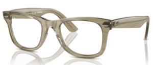 Ray-Ban RX4340V WAYFARER EASE, cor 8381 · Fotocromático listrado cinzento