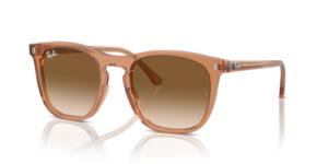 Ray-Ban 2210, cor 676451 · Transparente castanho