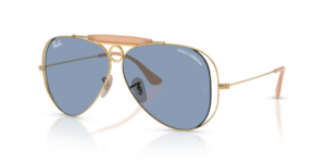 Ray-Ban 3138M, cor 001/72 · Arista dourado