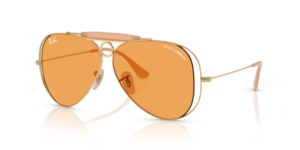 Ray-Ban 3138M, cor 001/7 · Arista dourado