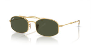 Ray-Ban 3719, cor 001/31 · Arista dourado