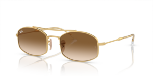 Ray-Ban 3719, cor 001/51 · Arista dourado