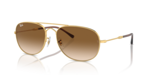 Ray-Ban 3735 BAIN BRIDGE, cor 001/51 · Arista dourado