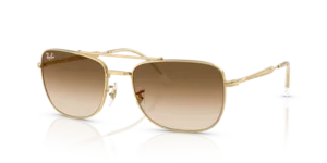 Ray-Ban 3755, cor 001/51 · Arista dourado