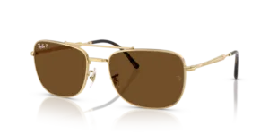 Ray-Ban 3755, cor 001/57 · Arista dourado