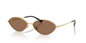 Ray-Ban 3757 KAI, cor 001/73 · Dourado