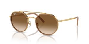 Ray-Ban 3765, cor 001/51 · Arista dourado