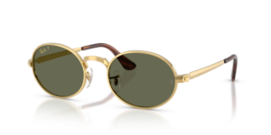 Ray-Ban 3931, cor 001/58 · Arista dourado