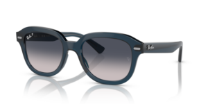 Ray-Ban 4398 ERIK, cor 667678 · Opal azul escuro